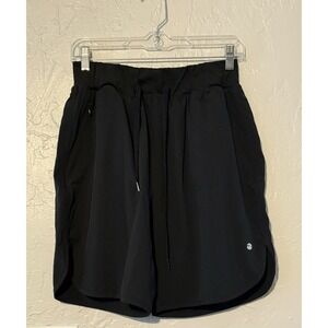 Willit Women Size Medium Black Shorts Nylon Spandex ElasticWaist
